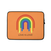 Love Is Love Rainbow Laptop Sleeve